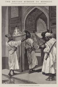 モロッコへのイギリスの代表団